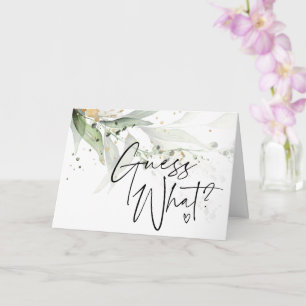 Eukalyptus rät, was für eine Schwangerschaftsankün Karte