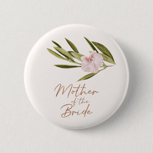 Eukalyptus Rosa Orchideen Hochzeit Mutter der Brau Button