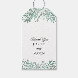 Eukalyptus Rustic Greenerity Wedding Gift Tags Geschenkanhänger