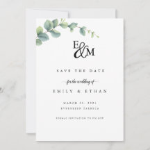 Eukalyptus Rustic Greenerity Wedding
