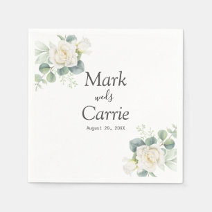 Eukalyptus Rustic Greenerity Wedding Serviette