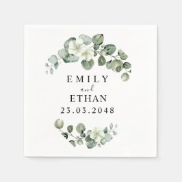 Eukalyptus Rustic Greenerity Wedding Serviette