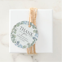 Eukalyptus Sage Green Foliage Wreath Geschenkanhänger