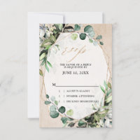 Eukalyptus Sage Greenery Moderne geometrische Hoch