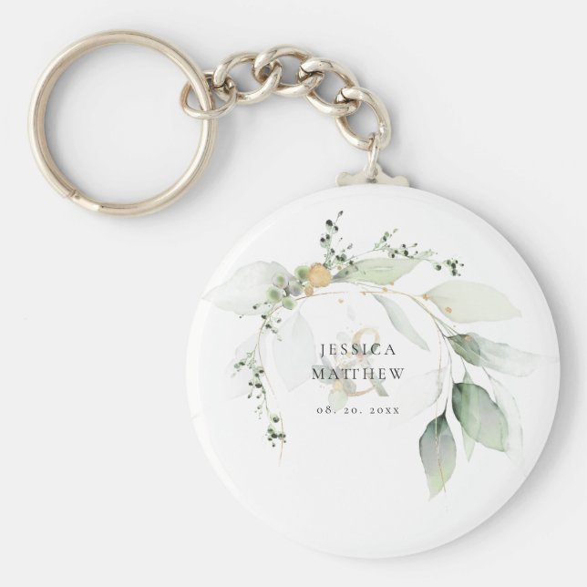 Eukalyptus Schlüsselanhänger (Vorne)