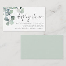 Eukalyptus-Script-Display-Brautparty