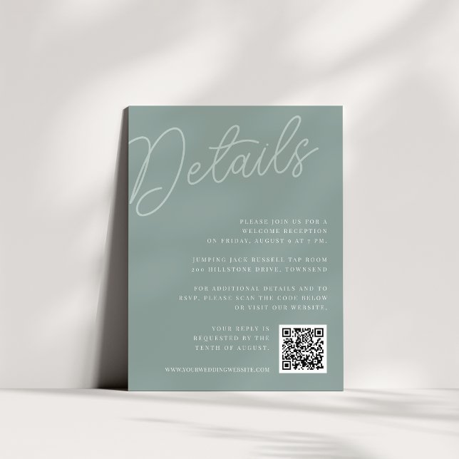 Eukalyptus | Script Watermark All-in-One Details Begleitkarte (Von Creator hochgeladen)