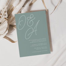 Eukalyptus | Script Watermark Monogram Wedding