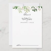 Eukalyptus Simple Brown Floral Wedthing Well Wishi
