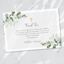 Eukalyptus Simple Script Funeral