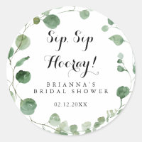 Eukalyptus Sip Hooray Brautparty