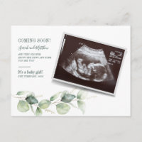 Eukalyptus-Sonogramm-Baby-Scan enthüllt Schwangers