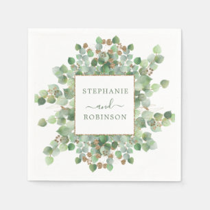 Eukalyptus Summer Greenerity Wedding Serviette
