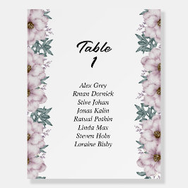 Eukalyptus Summer Wedding Tischnummer