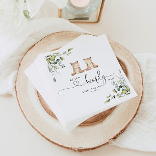 Eukalyptus tweinbären Babydusche Serviette