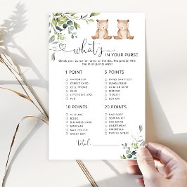 Eukalyptus-Twin-Bären Was in Ihrem Geldbeutel