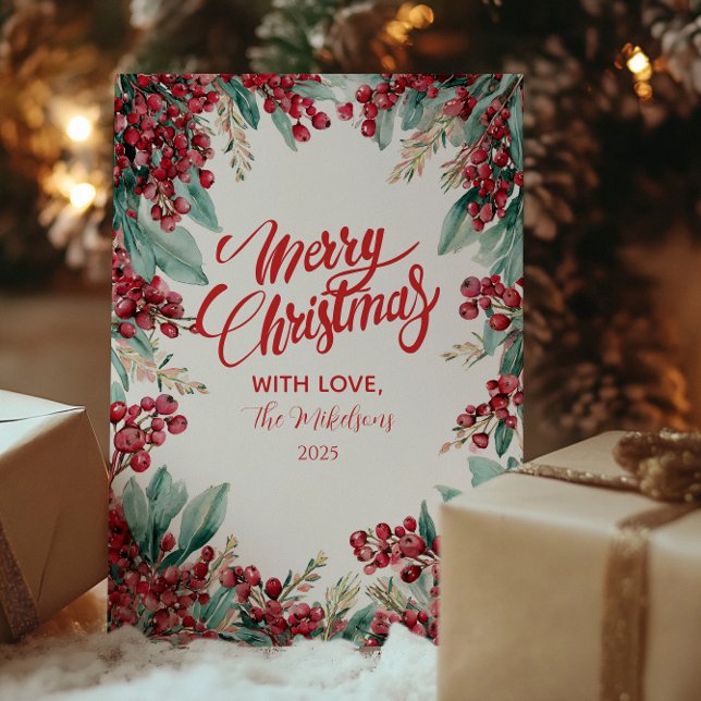 Eukalyptus und Pine Feiertagskarte (Von Creator hochgeladen)