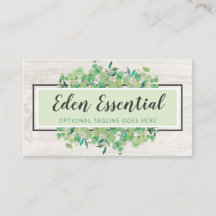 Eukalyptus und Rustikaler Öko