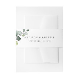 Eukalyptus Verlasse botanische Vegetation Einladungsbanderole