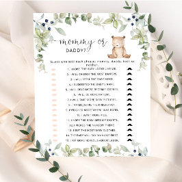 Eukalyptus-Waldmädchen oder Papadi-Babyspiel