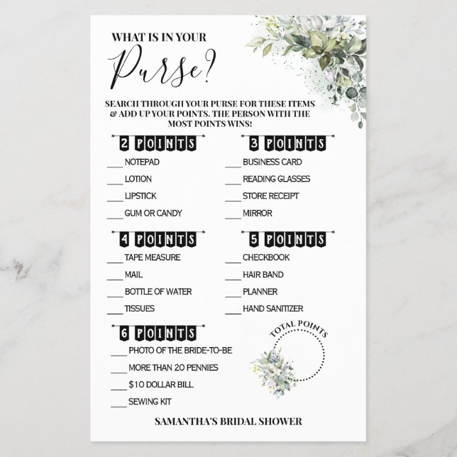 Eukalyptus Was ist in Ihrer puristischen Duschkart Flyer (Vorne)