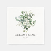 Eukalyptus wassercolor Rustikale Hochzeit