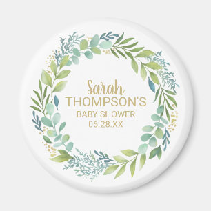 Eukalyptus Watercolor Greenery Custom-Magnet Magnet