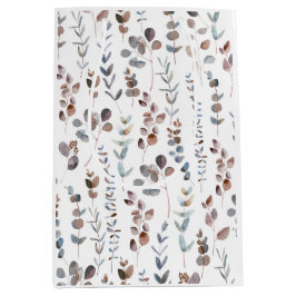 Eukalyptus Watercolor  Mittlere Geschenktüte