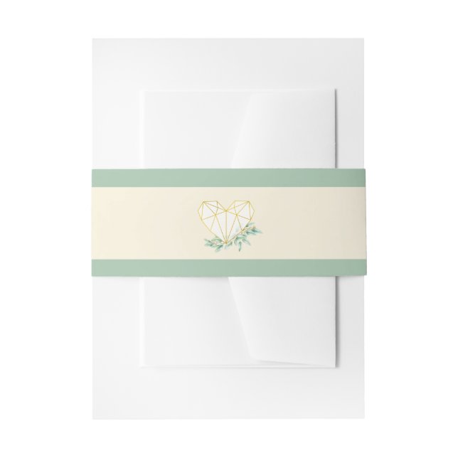 Eukalyptus Wedding Bly Band (Vorderseite Beispiel)