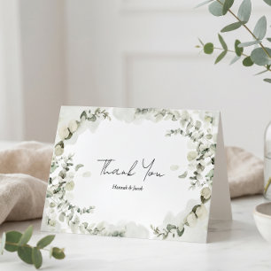 Eukalyptus Wedding Dankeskarte