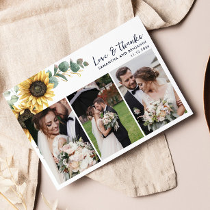 Eukalyptus Wedding Day Fotos Vielen Dank Dankeskarte