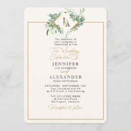 Eukalyptus Wedding Einladung