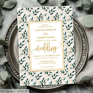 Eukalyptus Wedding Einladung