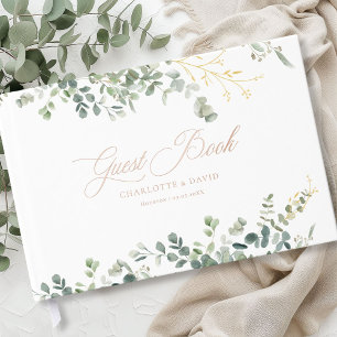 Eukalyptus Wedding Handwriting Script Wedding Gästebuch
