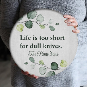 Eukalyptus Wedding, House Erwärmung, Newlyweds, Ge Schneidebrett