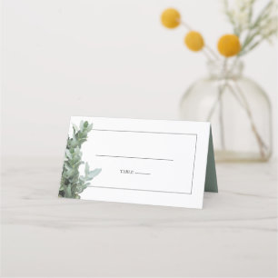 Eukalyptus Wedding-Platzkarte Platzkarte