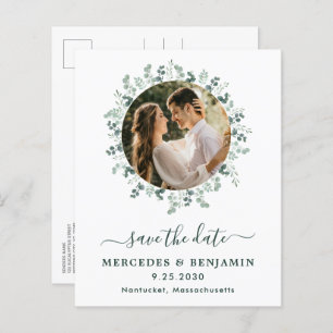 Eukalyptus Wedding QR Code Save the Date