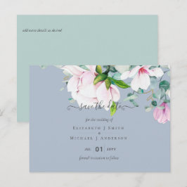 Eukalyptus Wedding Rett Dates Postkarte