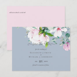 Eukalyptus Wedding Rett Dates Postkarte