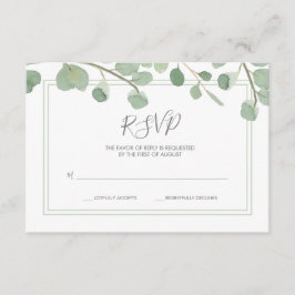 Eukalyptus Wedding RSVP