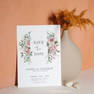 Eukalyptus Wedding Save The Date