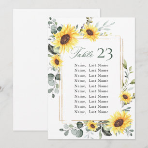 Eukalyptus Wedding Seating Chart Card Card Card Einladung
