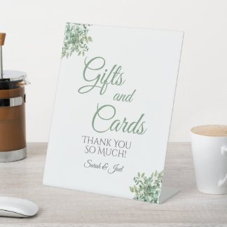 Eukalyptus Wedding Sockelschild