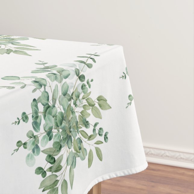 Eukalyptus Wedding Tischdecke (Beispiel)