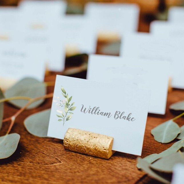 Eukalyptus Wedding-Tischnummern (Eucalyptus table numbers)