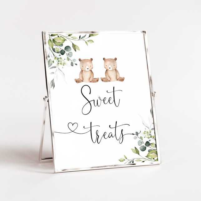 Eukalyptus-Zwillinge trägt Süßigkeiten und Leckere Poster (Von Creator hochgeladen)