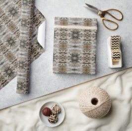 Eukalyptusbaumrinden-Foto Nahaufnahme mit Muster Geschenkpapier