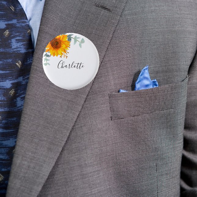 Eukalyptusblume Button (Von Creator hochgeladen)