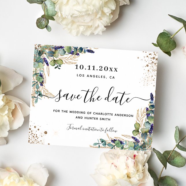 Eukalyptusgold Save the Date (Von Creator hochgeladen)