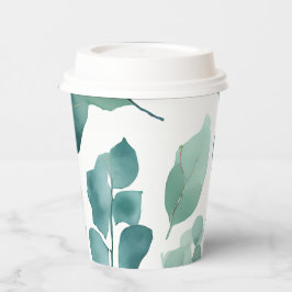 Eukalytusbecher Pappbecher